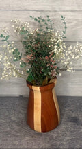 Maple & Mahogany Vase