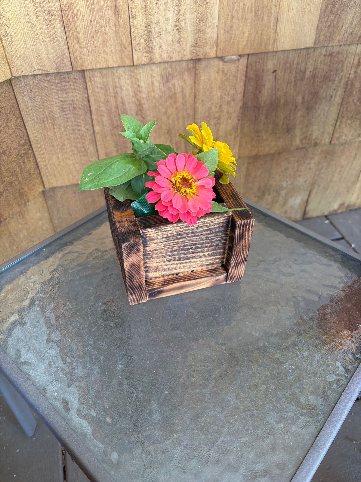 Cedar Mini Planter