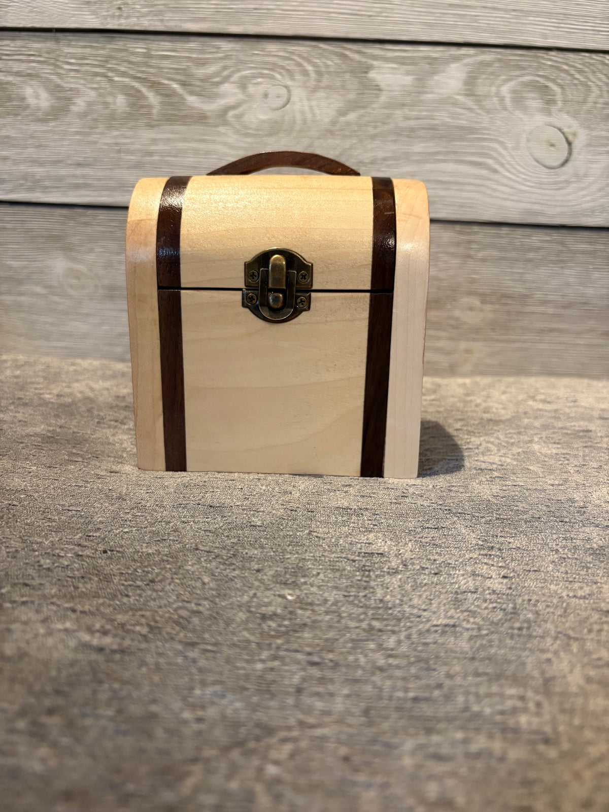 Mini Maple & Walnut Chest
