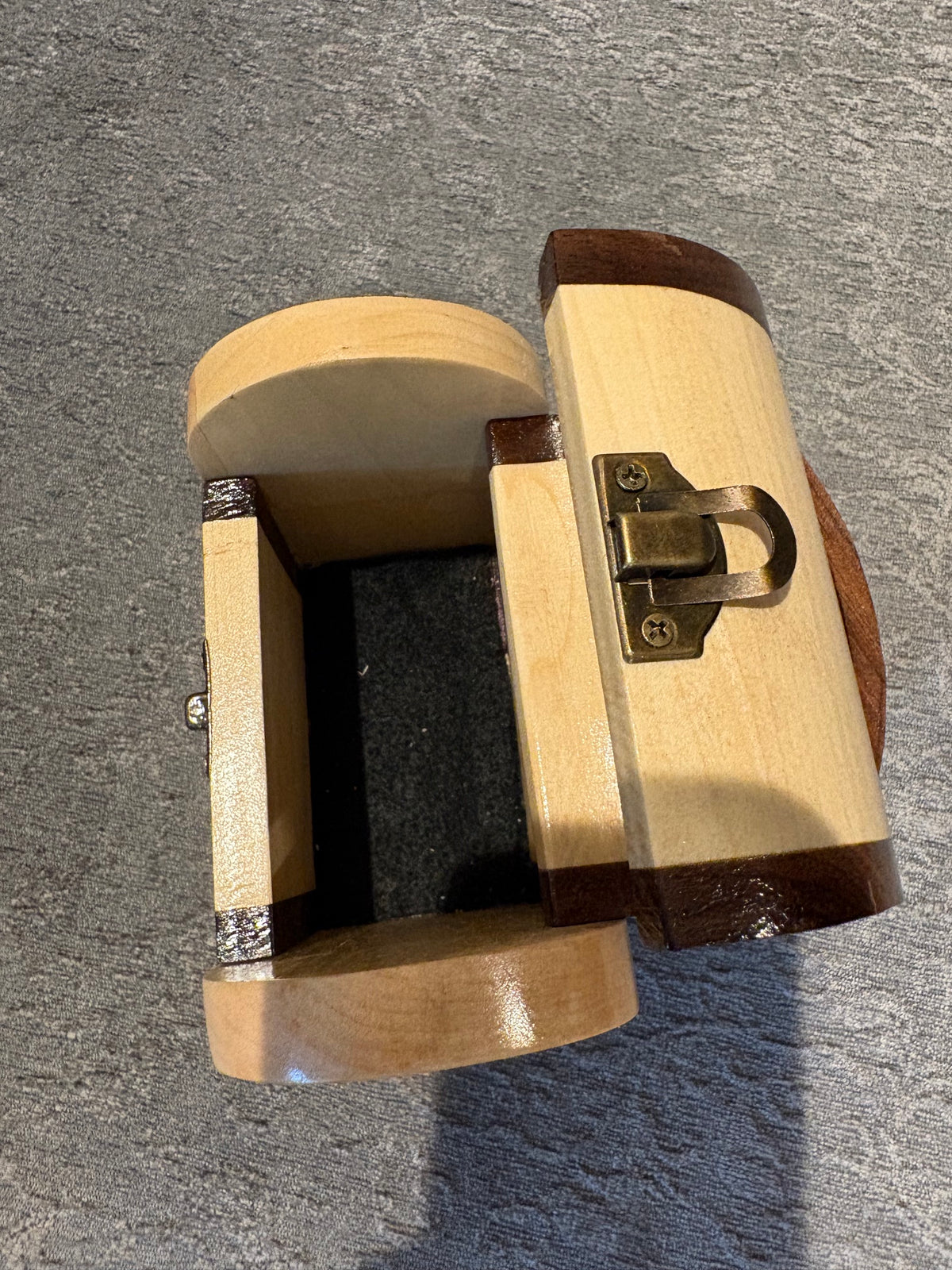 Mini Maple & Walnut Chest