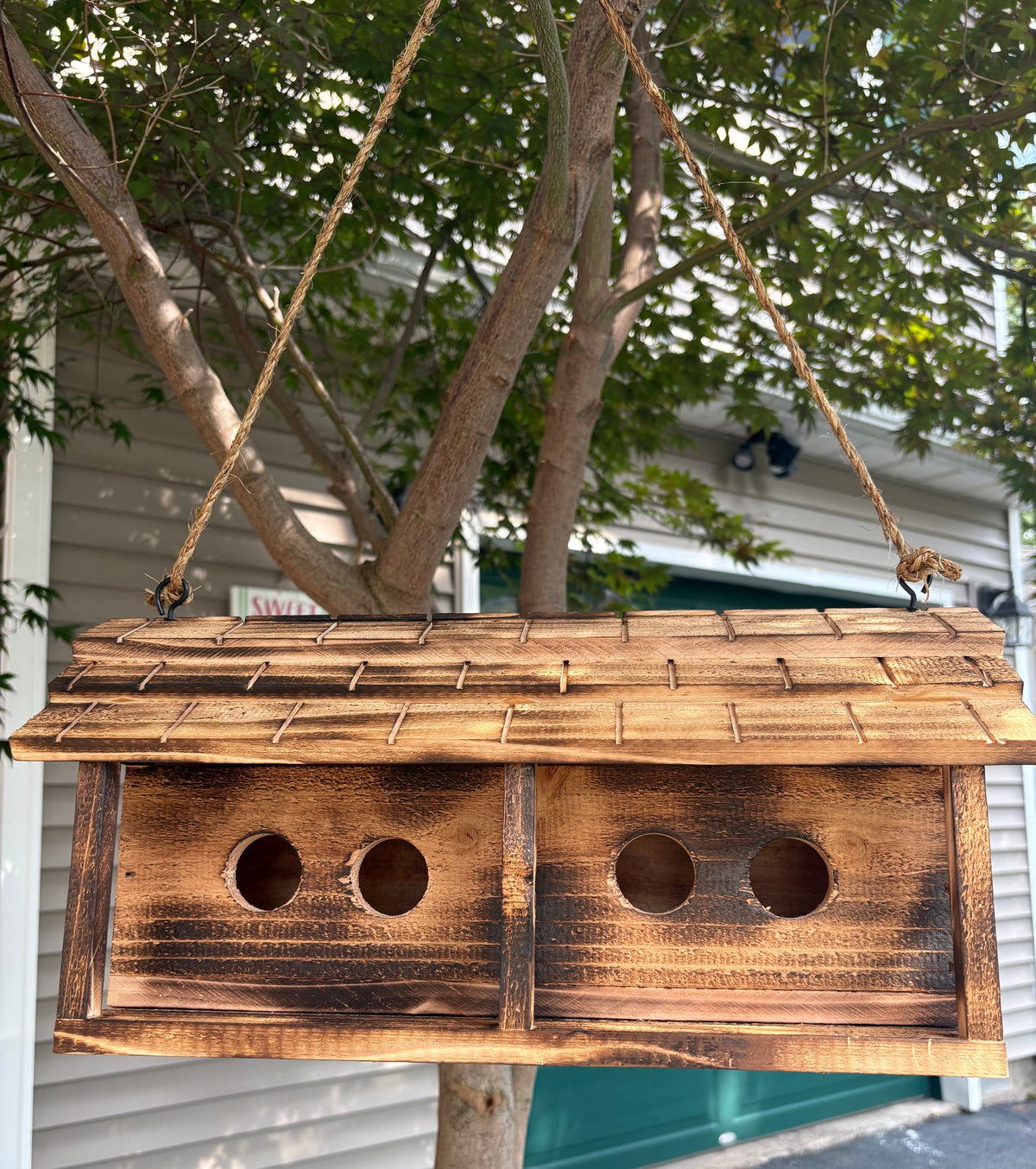 Cedar Bird House "Condo"