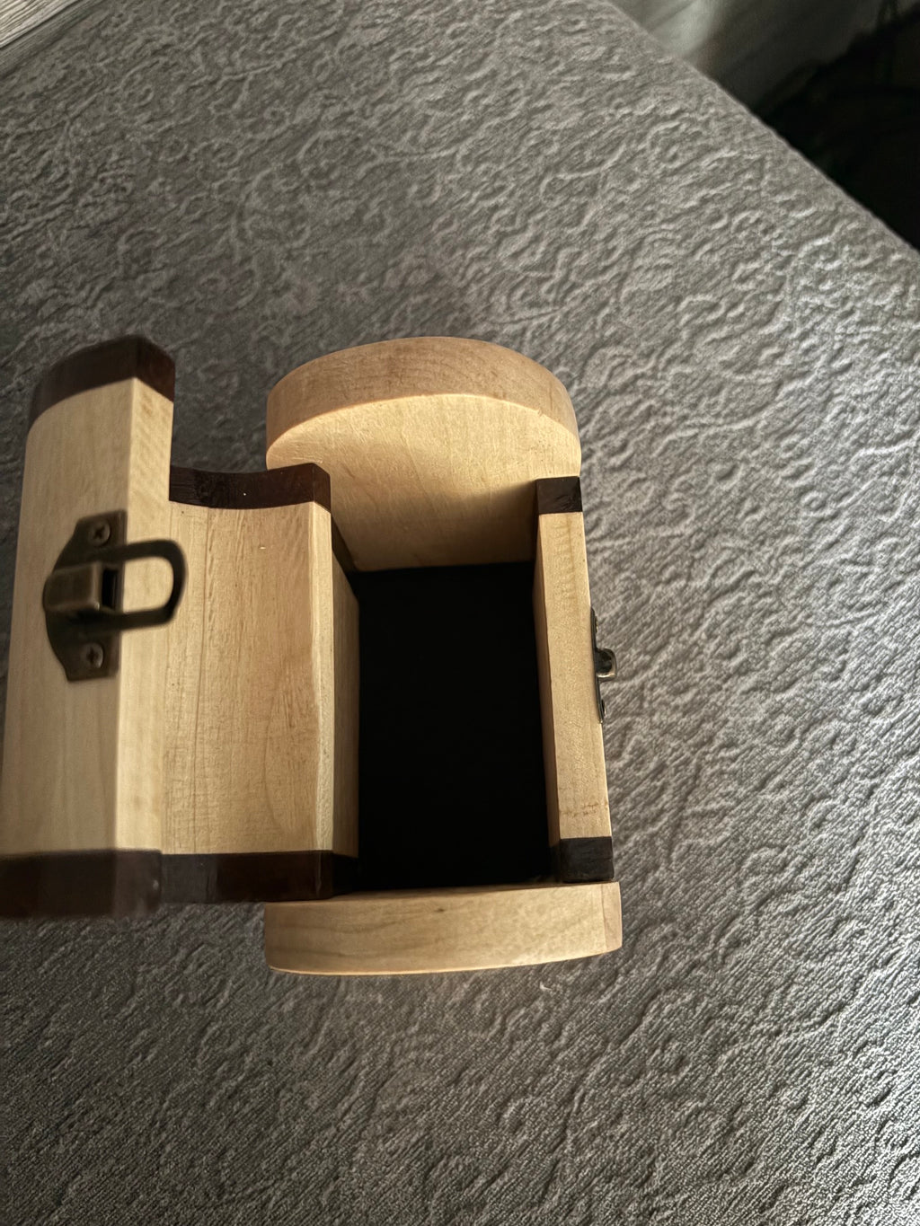 Mini Maple & Walnut Chest
