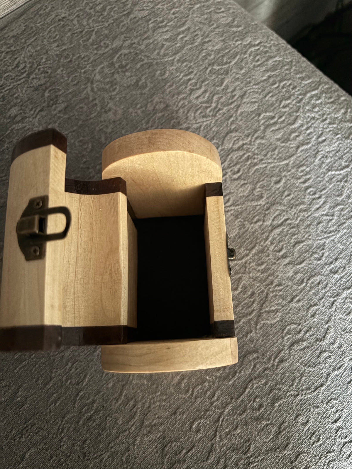 Mini Maple & Walnut Chest