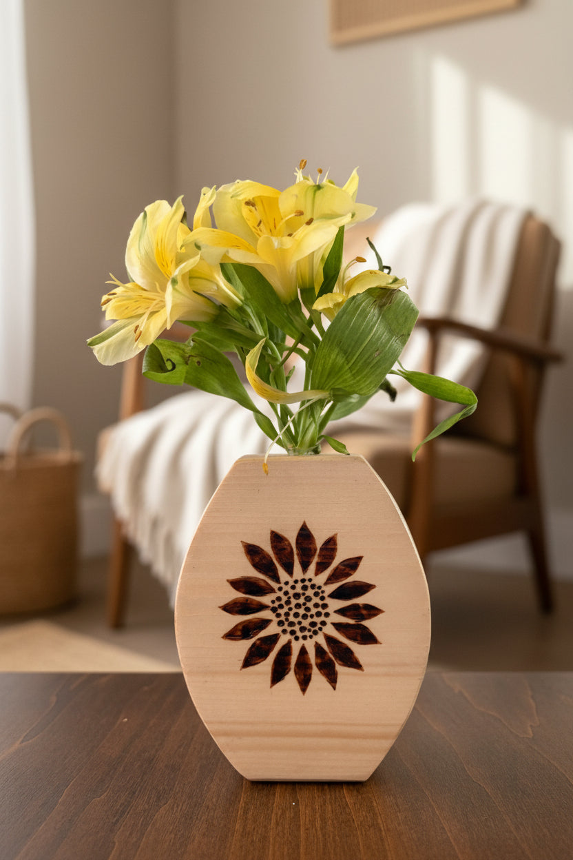 Sunflower Bud Vases