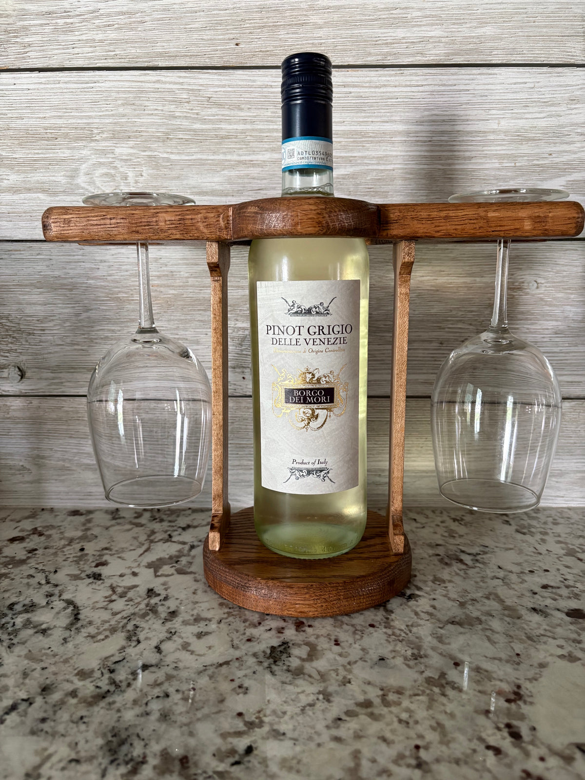 Oak & Poplar Wine Caddy