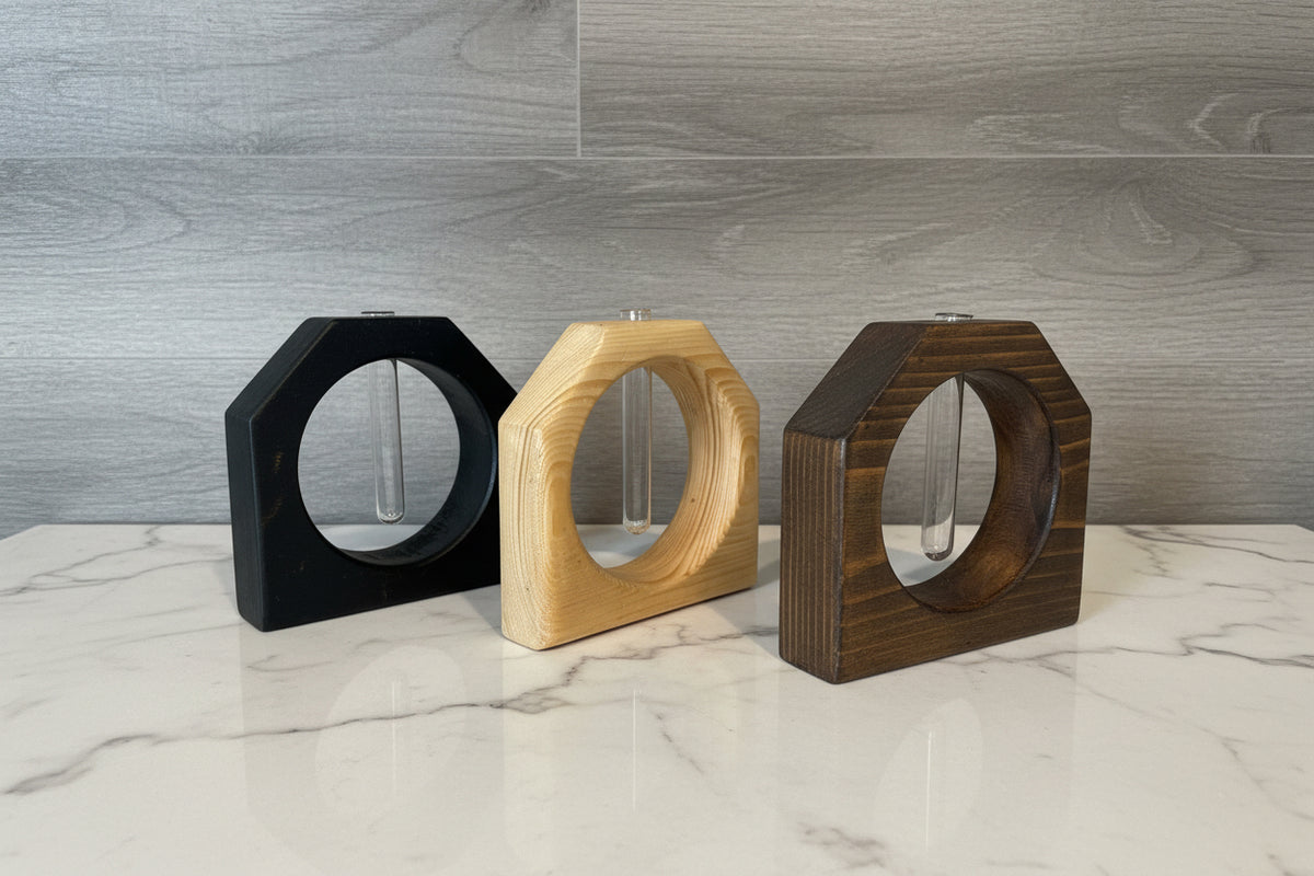 Arched Geometric Bud Vases