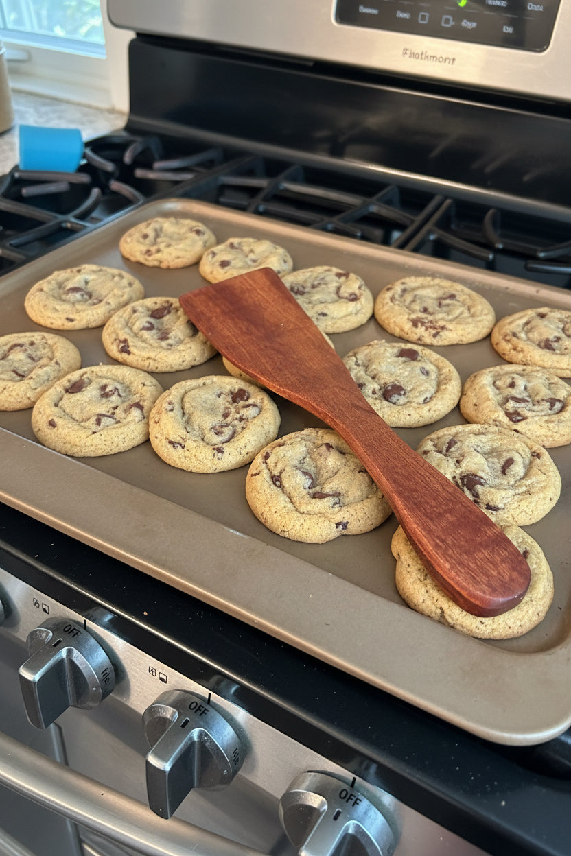 Handcrafted Wooden Kitchen Spatulas