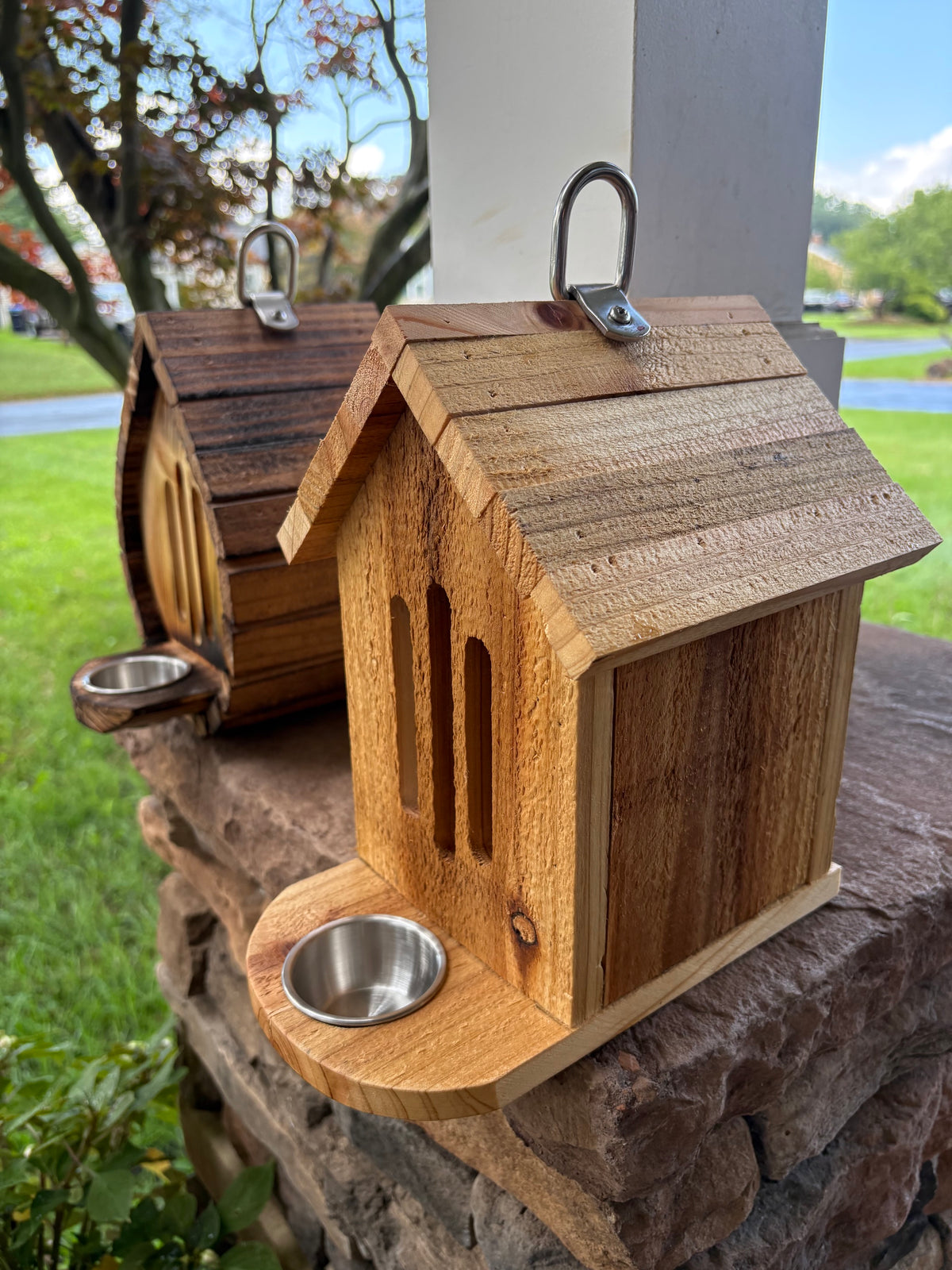 Handcrafted Cedar Butterfly House