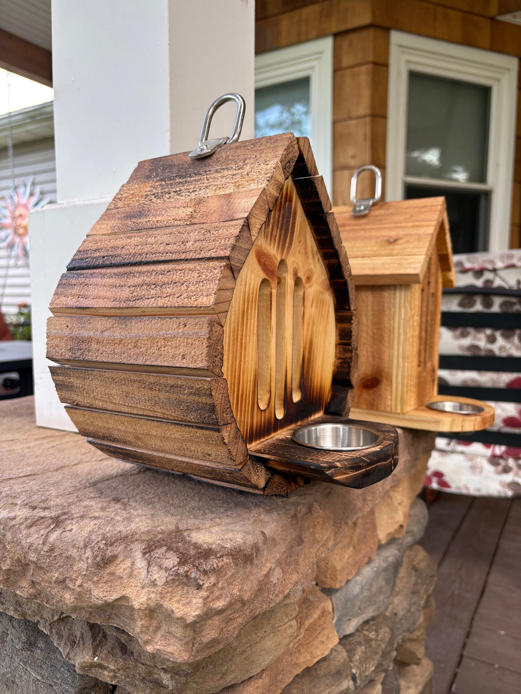 Handcrafted Cedar Butterfly House